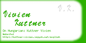 vivien kuttner business card